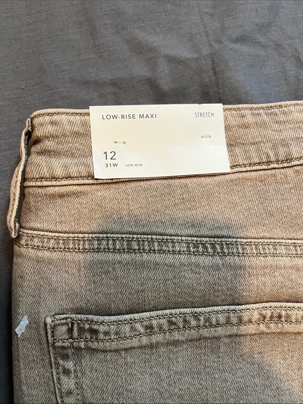 American Eagle Outfitters Beige/Tan Denim Skirt